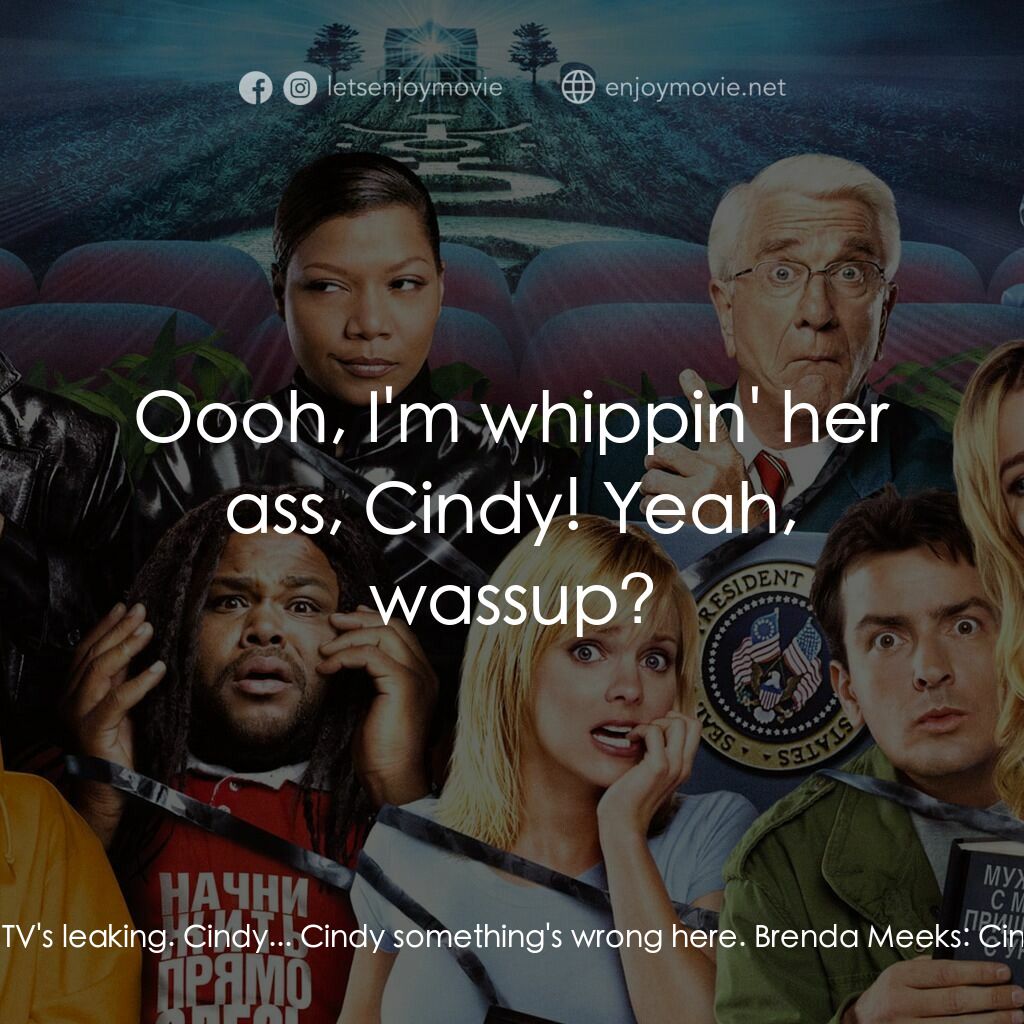 搞乜鬼奪命雜作 3電影對白：Brenda Meeks:  Oh, come on. Cindy, the news is on! Another little white girl done